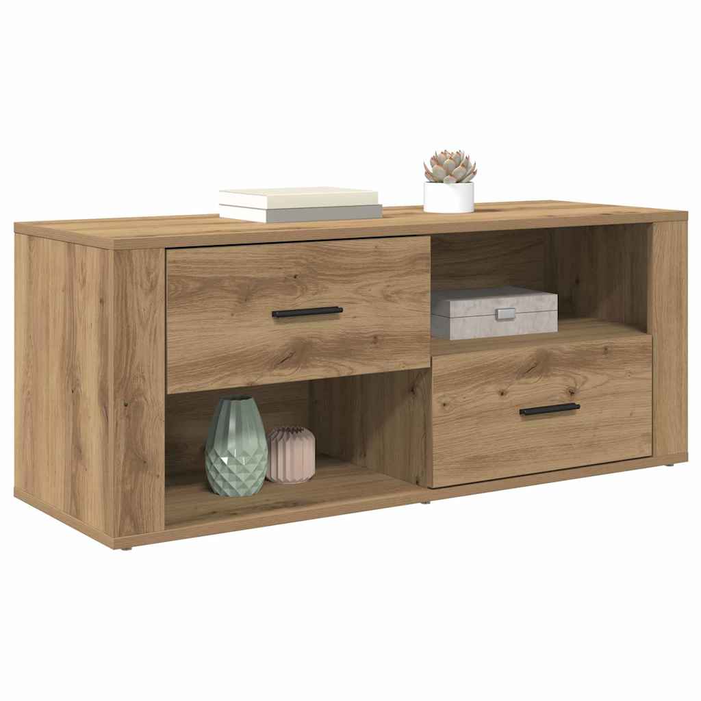 TV-Schränk 100 x 35 x 40 cm Artisan-Eiche Holzwerkstoff