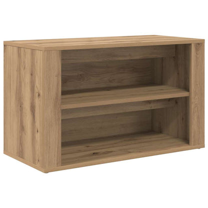 Schuhregal 75 x 35 x 45 cm Holzwerkstoff Artisan-Eiche