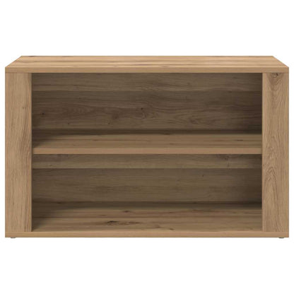 Schuhregal 75 x 35 x 45 cm Holzwerkstoff Artisan-Eiche