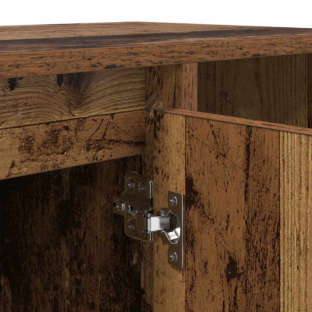 TV-Schränk 100 x 35 x 55 cm Altholz Holzwerkstoff