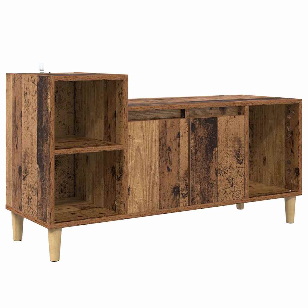 TV-Schränk 100 x 35 x 55 cm Altholz Holzwerkstoff