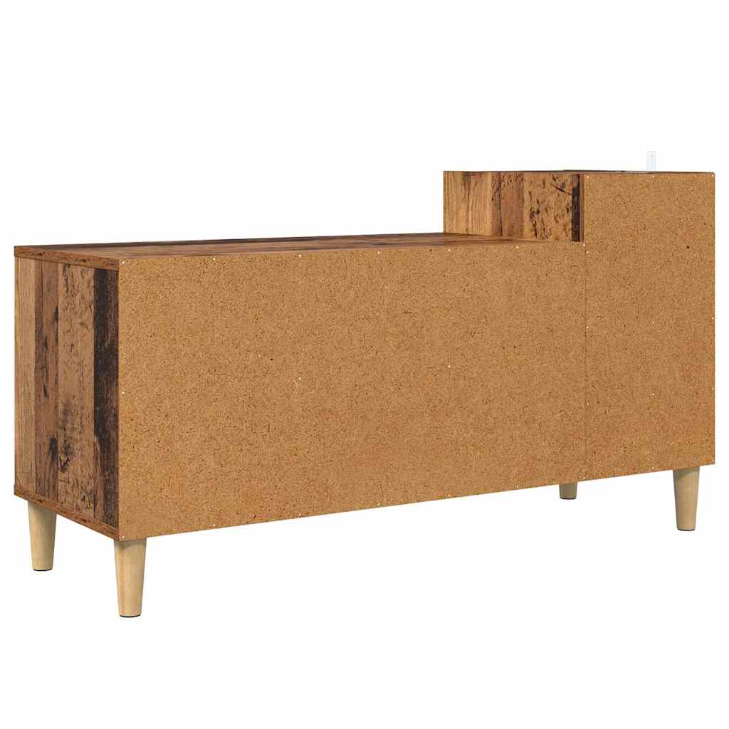 TV-Schränk 100 x 35 x 55 cm Altholz Holzwerkstoff