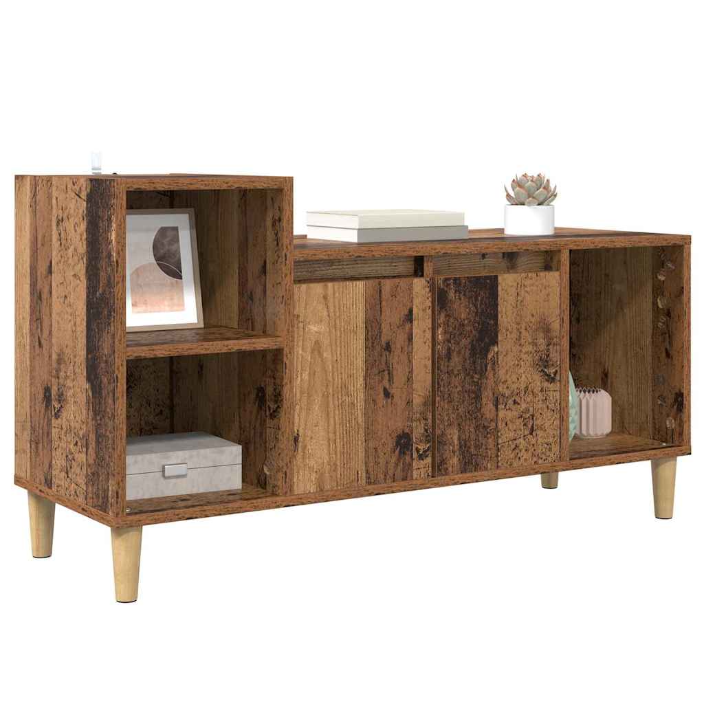 TV-Schränk 100 x 35 x 55 cm Altholz Holzwerkstoff