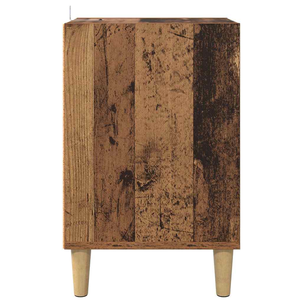 TV-Schränk 100 x 35 x 55 cm Altholz Holzwerkstoff