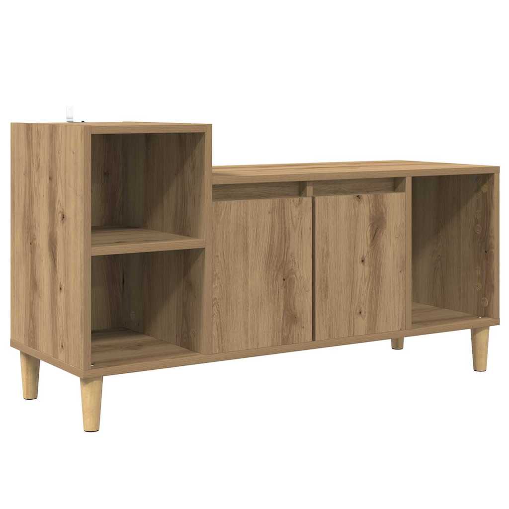 TV-Schränk 100 x 35 x 55 cm Artisan-Eiche Holzwerkstoff