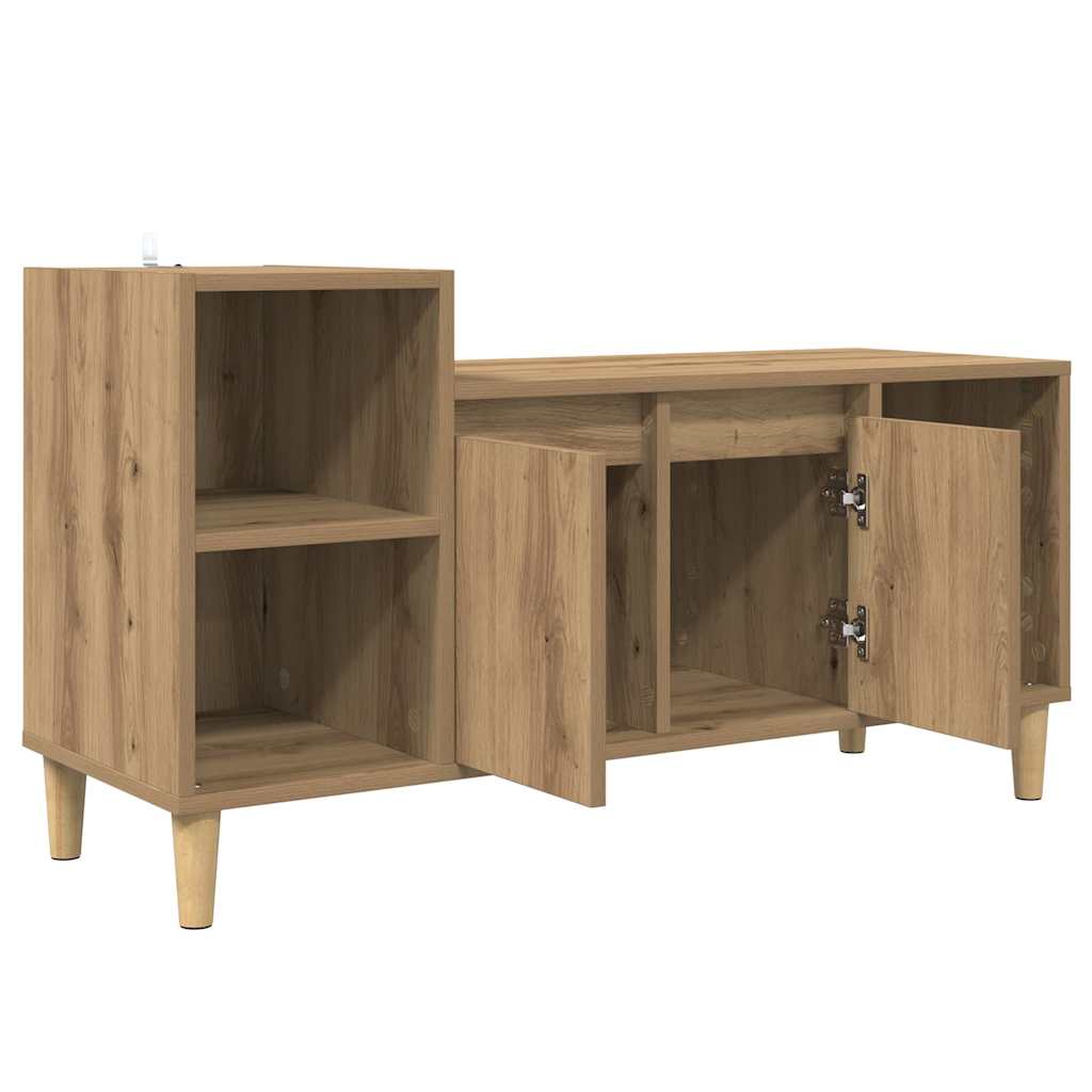 TV-Schränk 100 x 35 x 55 cm Artisan-Eiche Holzwerkstoff