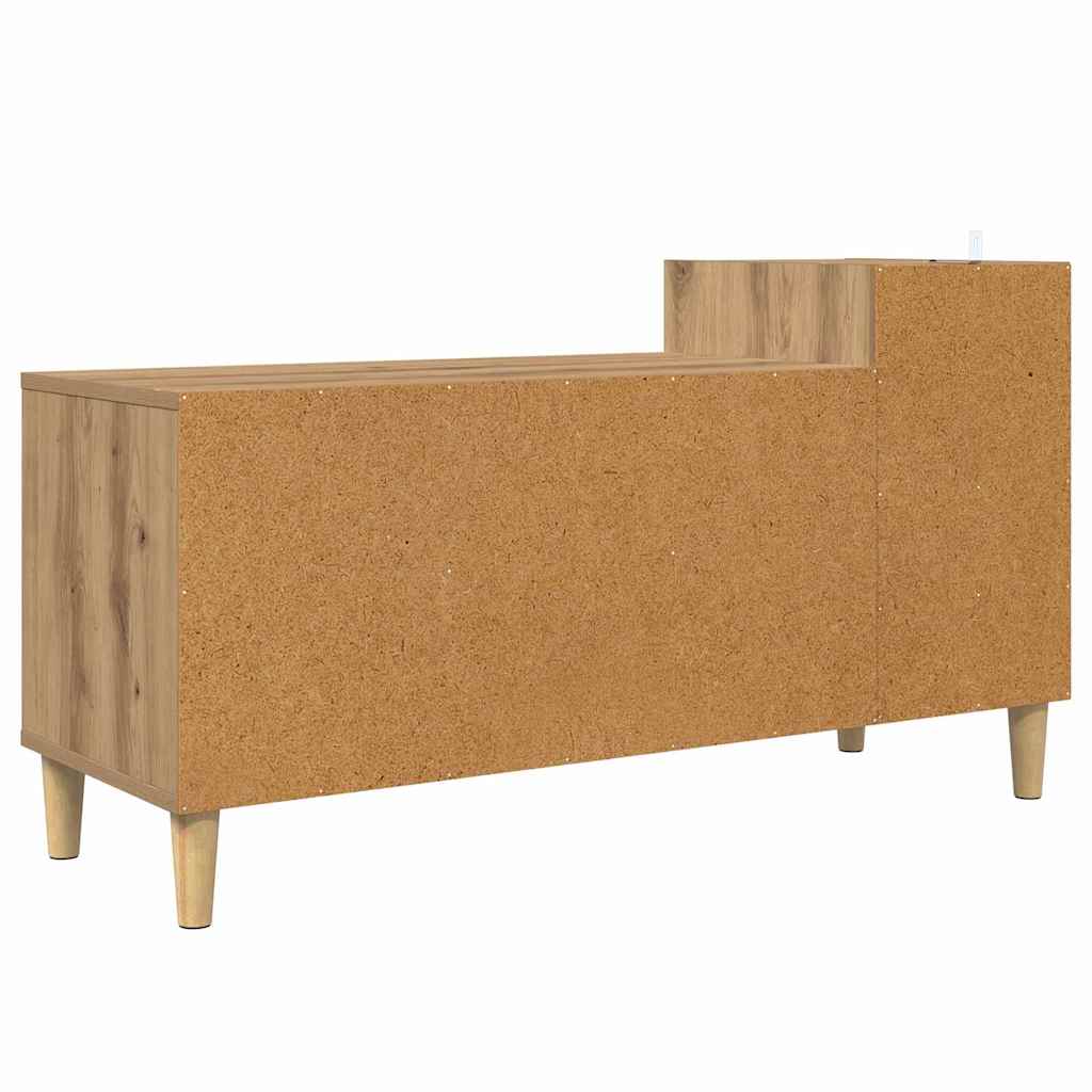 TV-Schränk 100 x 35 x 55 cm Artisan-Eiche Holzwerkstoff