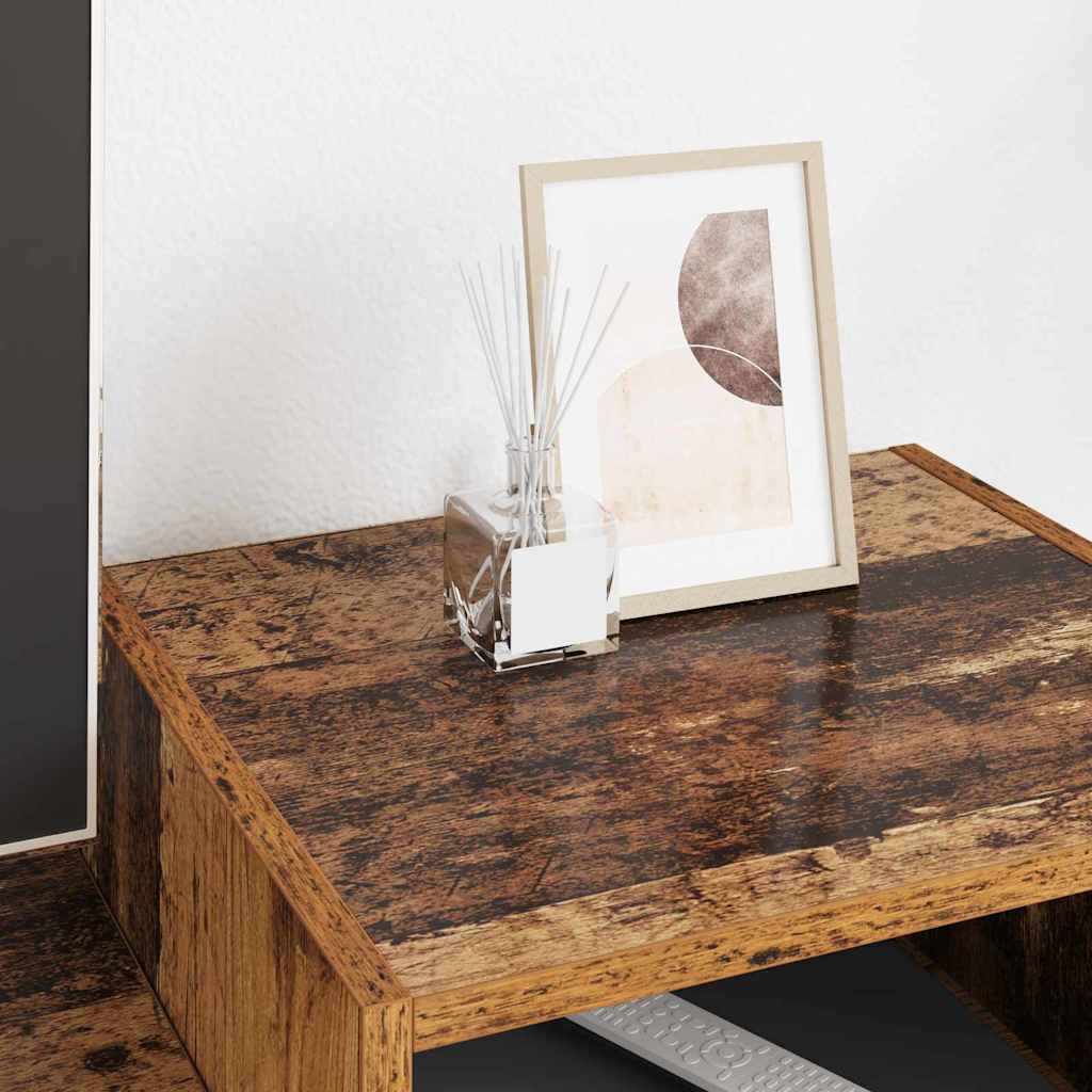 TV-Schränk 160 x 35 x 55 cm Altholz Holzwerkstoff