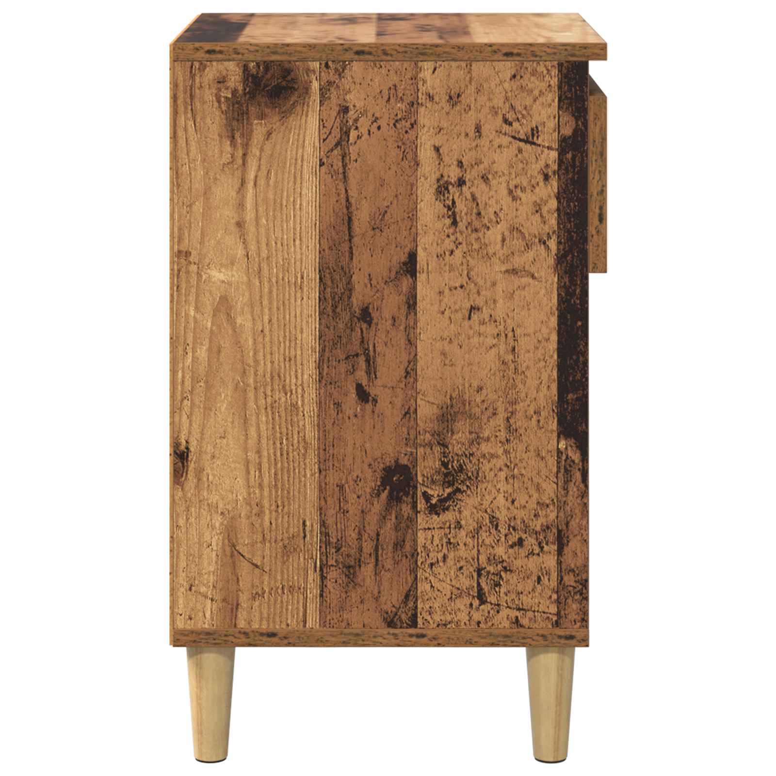 Schuhschrank 102 x 36 x 60 cm Holzwerkstoff Altholz
