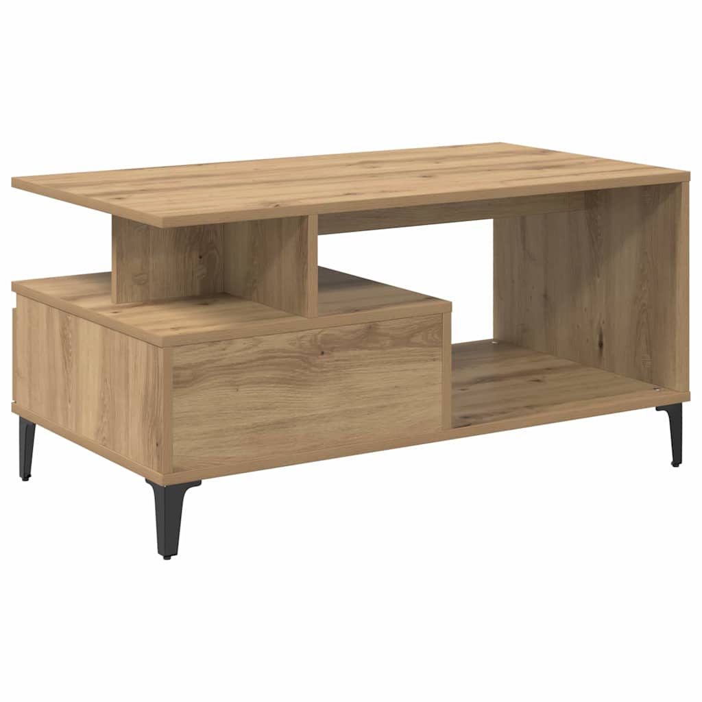 Couchtisch Artisan-Eiche 90 x 49 x 45 cm Holzwerkstoff