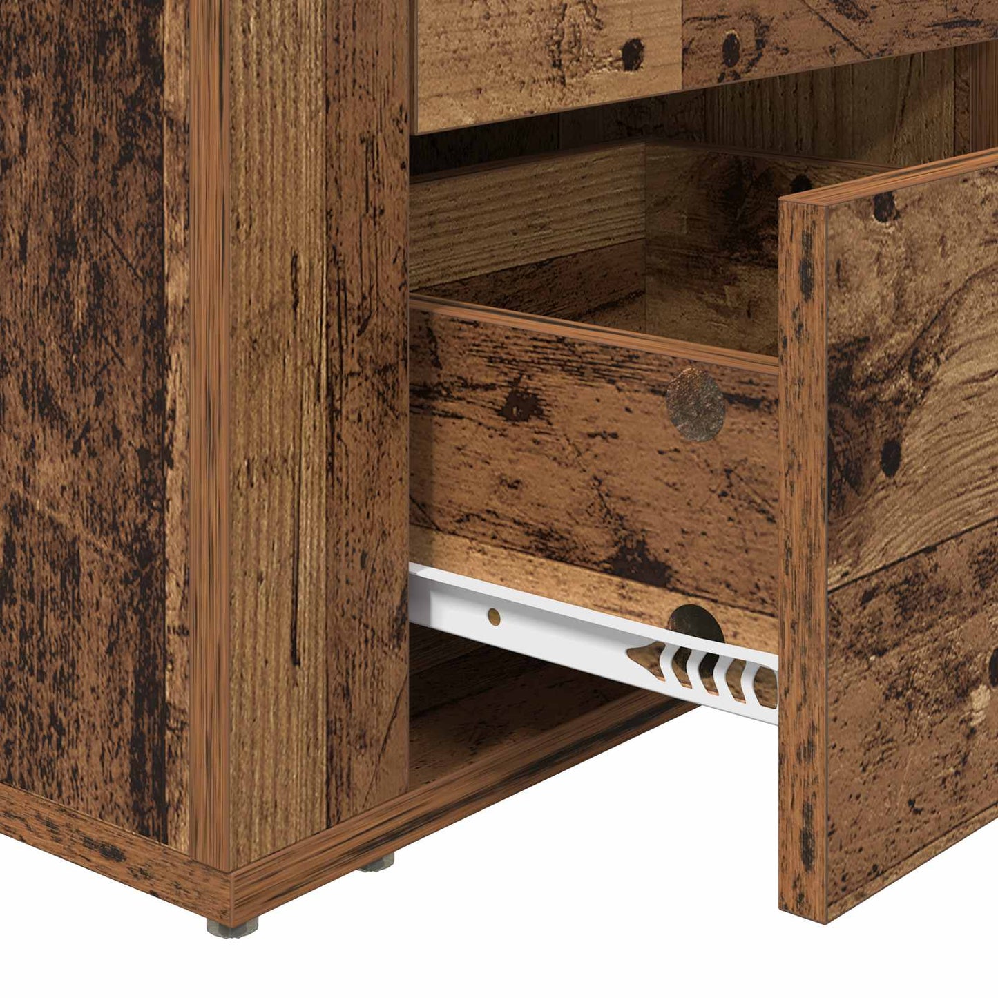 Nachttisch Altholz 35 x 50 x 60 cm Holzwerkstoff