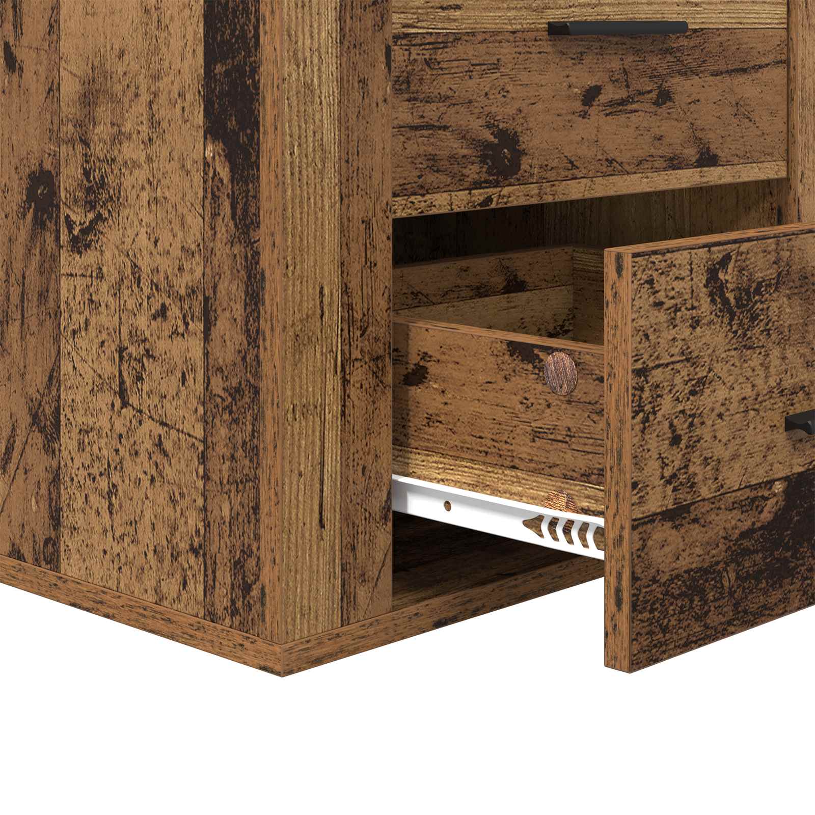 Nachttisch Altholz 35 x 50 x 60 cm Holzwerkstoff