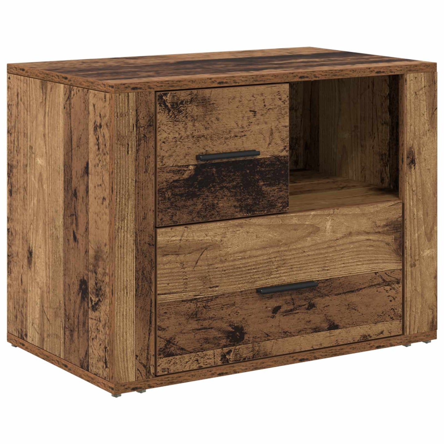 Nachttisch Altholz 35 x 60 x 50 cm Holzwerkstoff