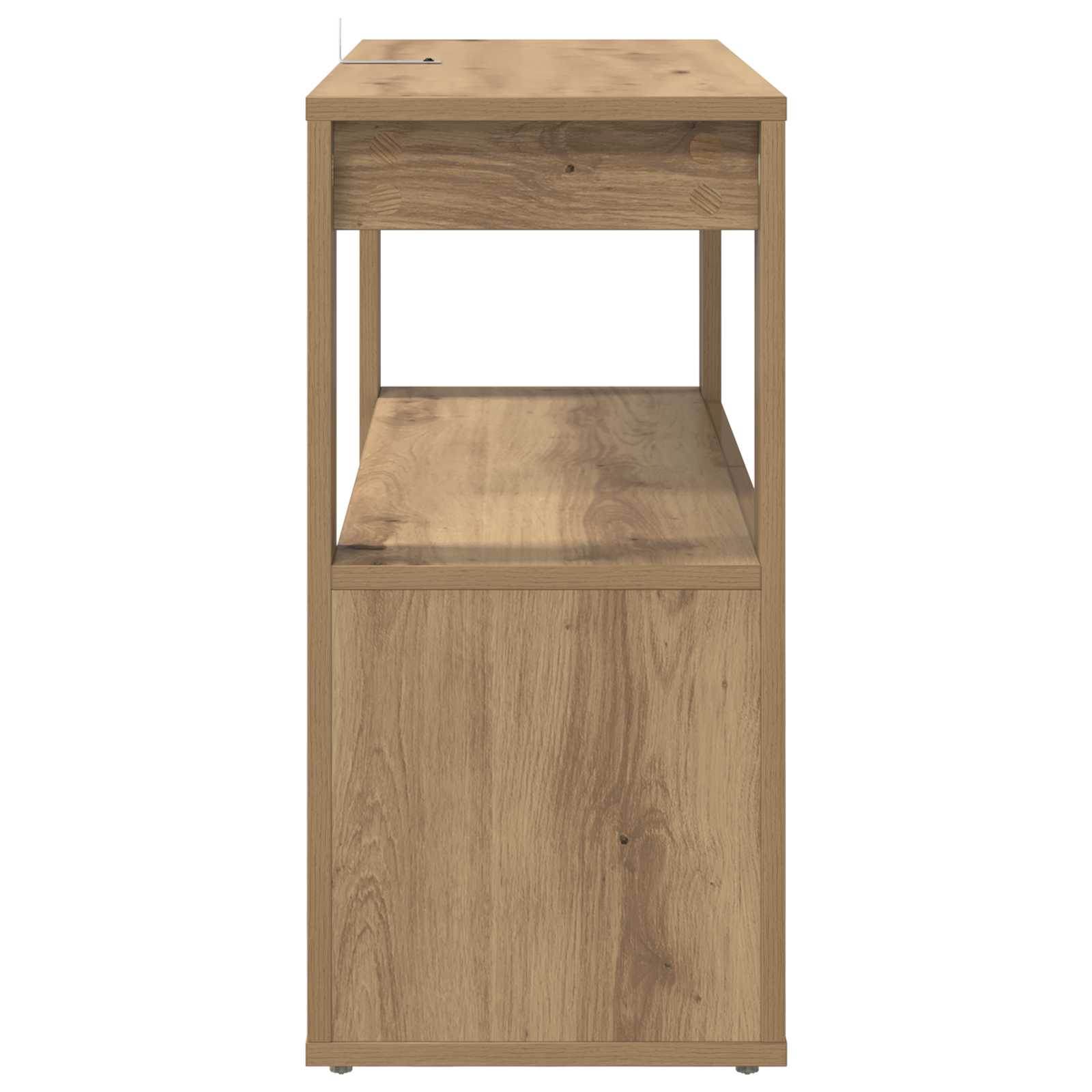 Sideboard Artisan-Eiche 80 x 30 x 60 cm Holzwerkstoff