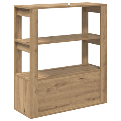 Sideboard Artisan-Eiche 30 x 80 x 90 cm Holzwerkstoff
