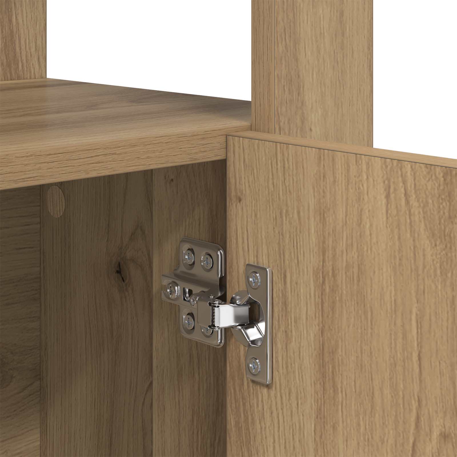 Sideboard Artisan-Eiche 30 x 80 x 119.5 cm Holzwerkstoff