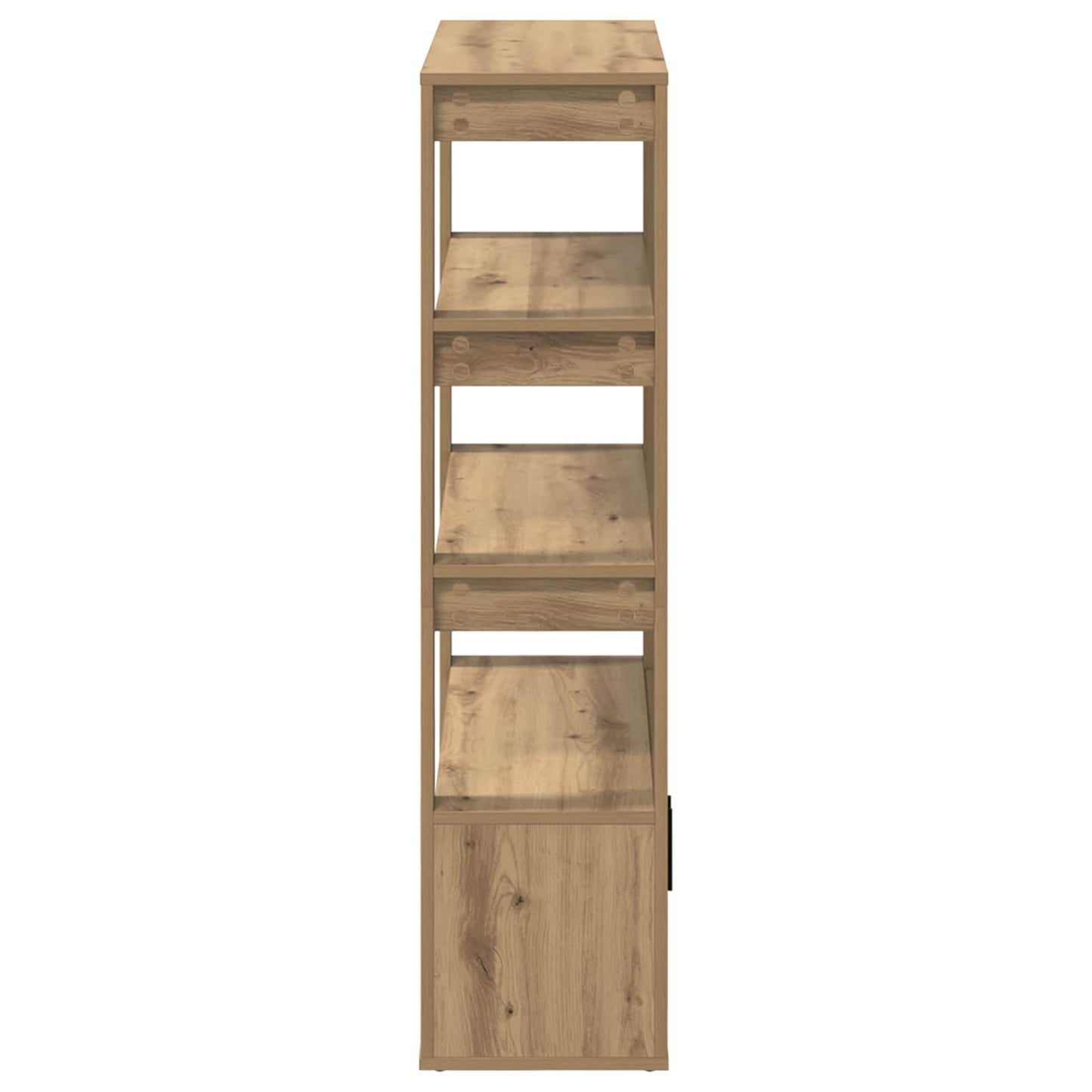 Sideboard Artisan-Eiche 30 x 80 x 119.5 cm Holzwerkstoff