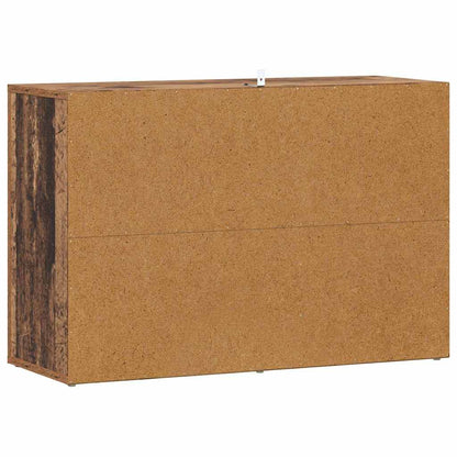 Sideboard Altholz 80 x 30 x 53 cm Holzwerkstoff