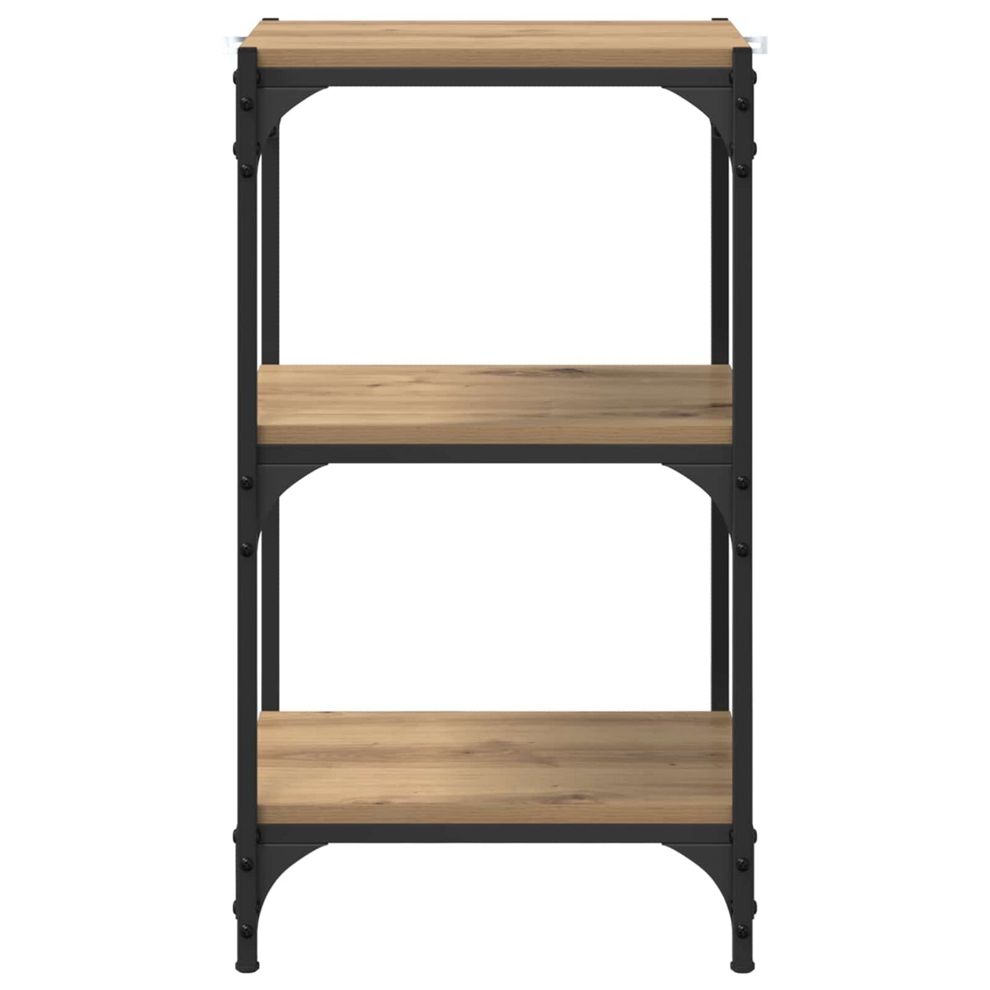 Bücherregal 3 Ebenen 40 x 33 x 70,5 cm Holzwerkstoff