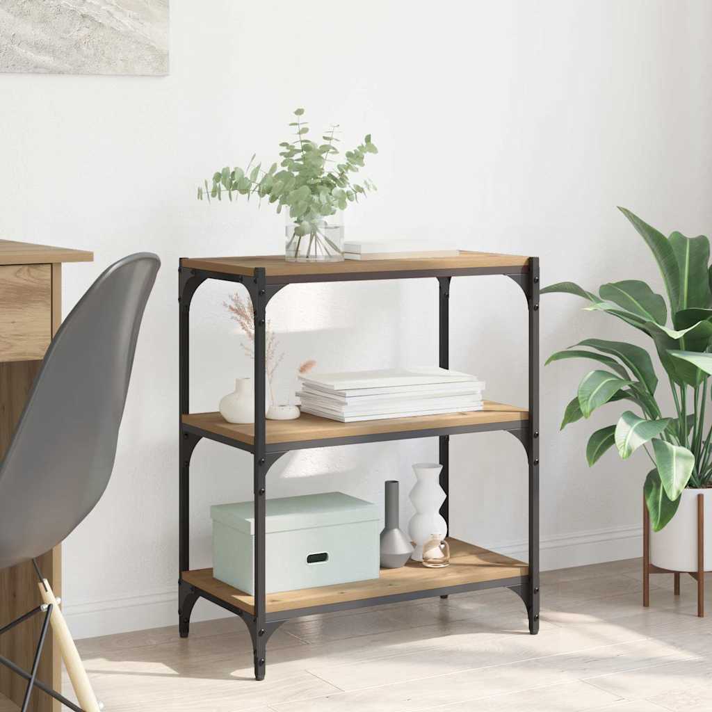 Bücherregal Artisan-Eiche 60 x 33 x 70,5 cm