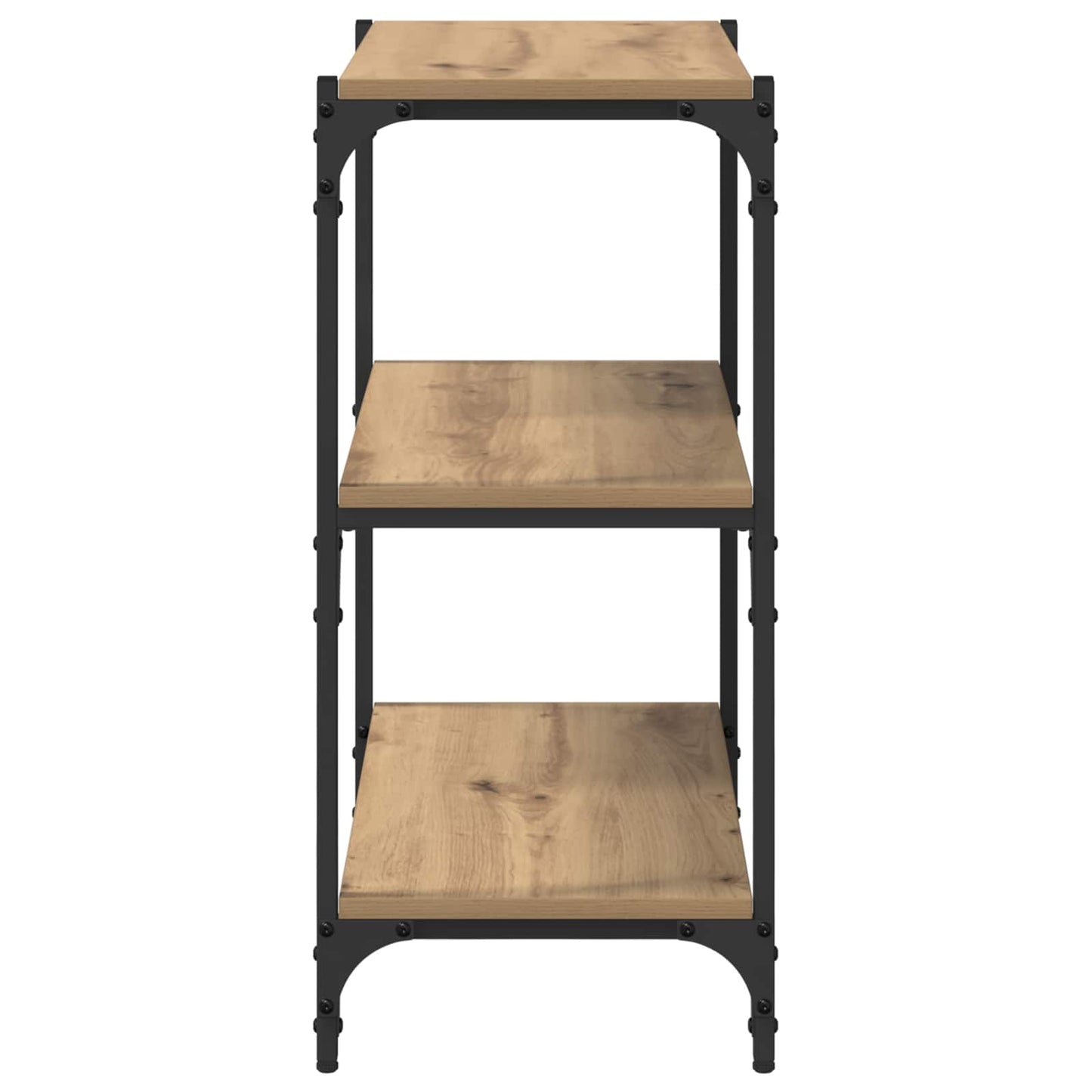 Bücherregal 3 Ebenen 60 x 33 x 70,5 cm Holzwerkstoff