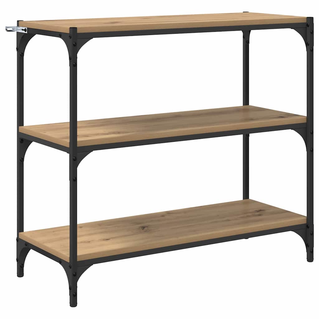 Bücherregal Artisan-Eiche 80 x 33 x 70,5 cm Holzwerkstoff