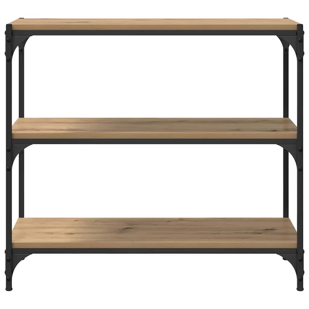 Bücherregal Artisan-Eiche 80 x 33 x 70,5 cm Holzwerkstoff