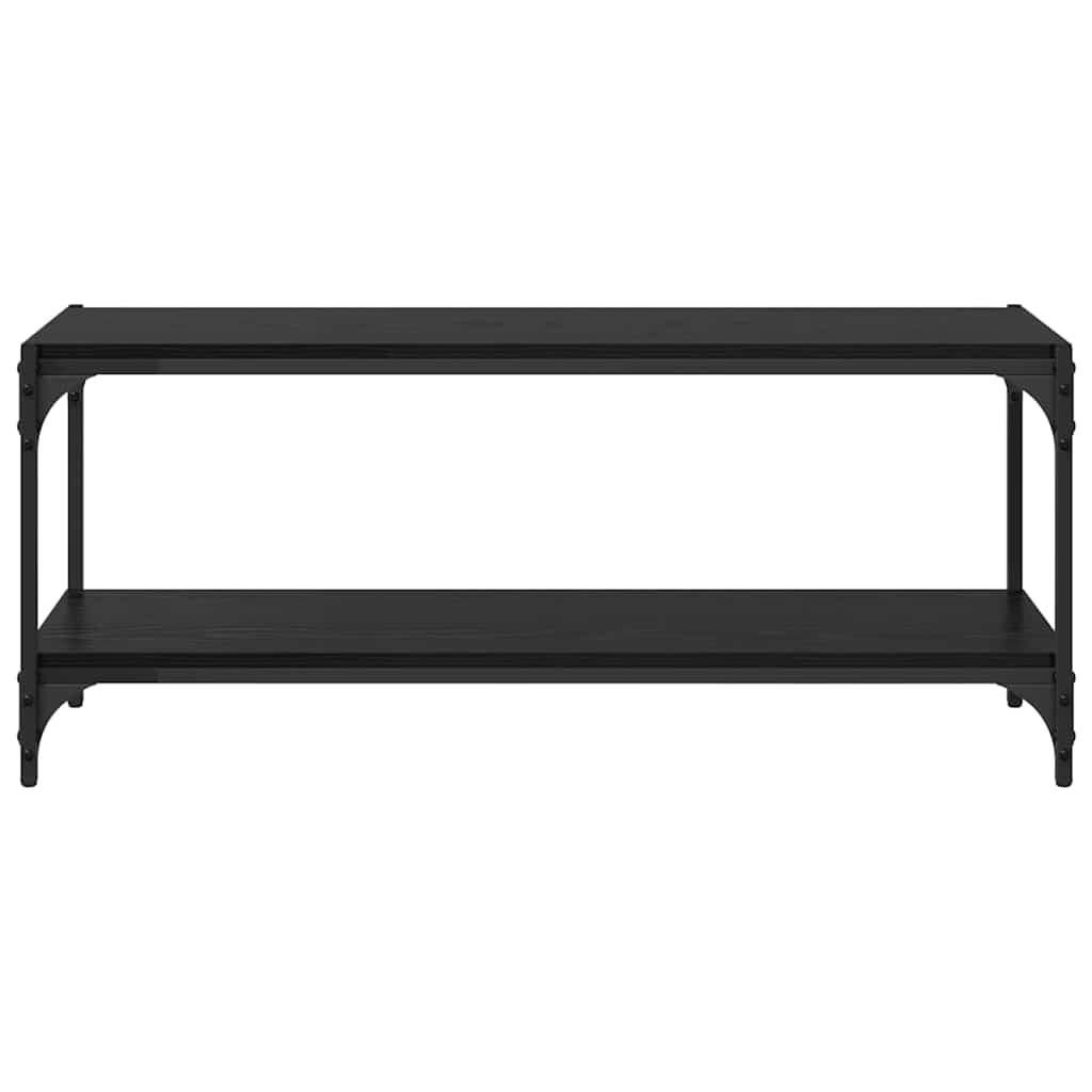 TV-Schränk Schwarz Eichen-Optik 100x33x41cm