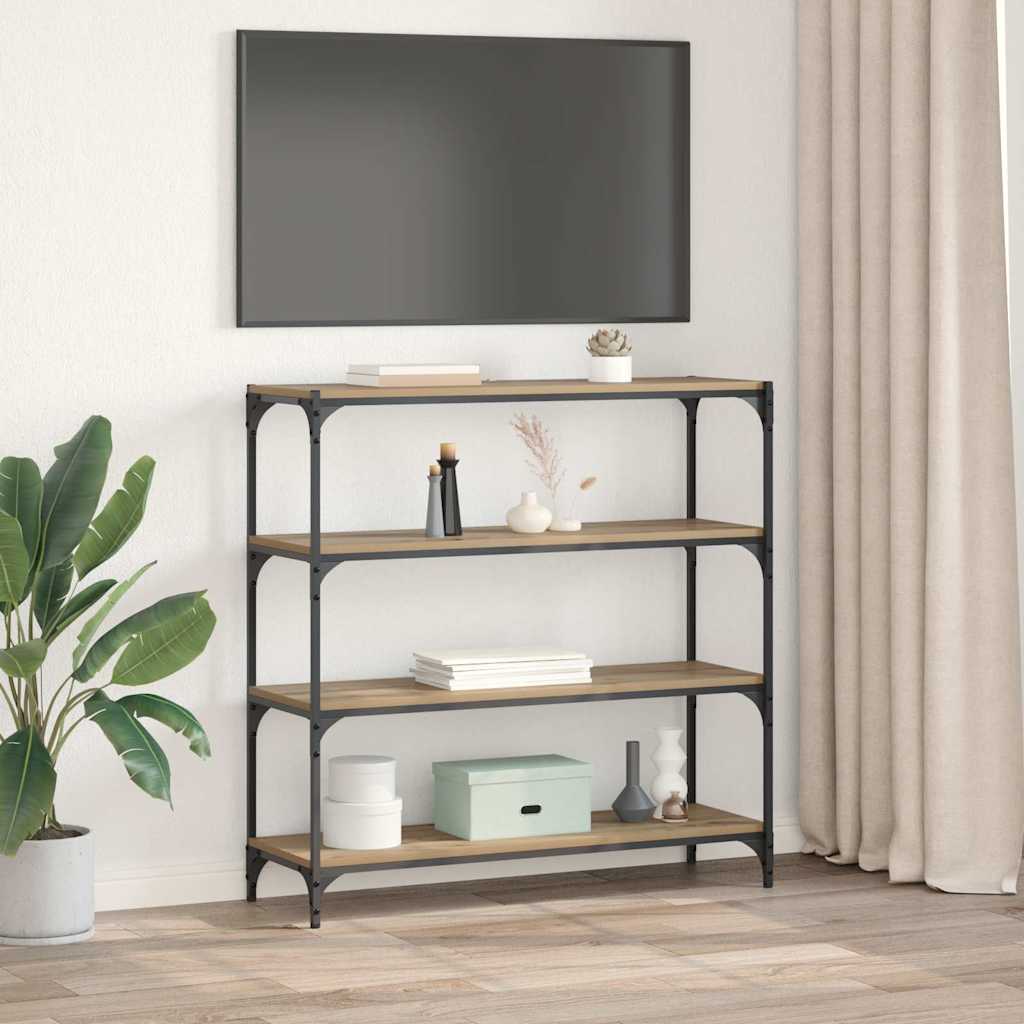 Bücherregal Artisan-Eiche 100 x 33 x 100 cm Holzwerkstoff