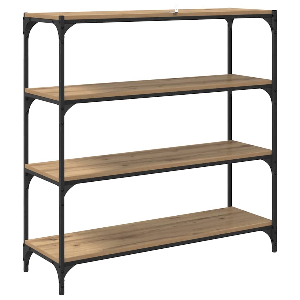 Bücherregal Artisan-Eiche 100 x 33 x 100 cm Holzwerkstoff