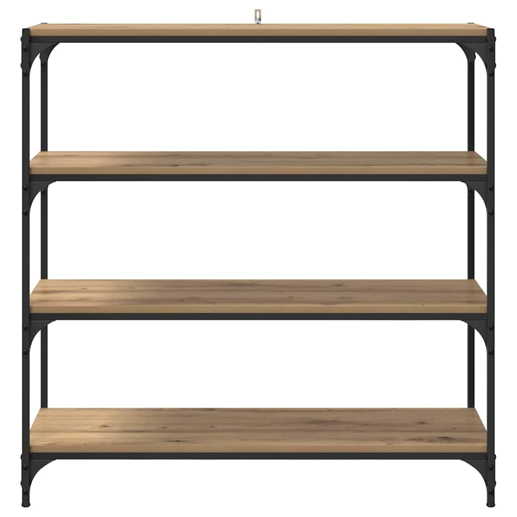 Bücherregal Artisan-Eiche 100 x 33 x 100 cm Holzwerkstoff