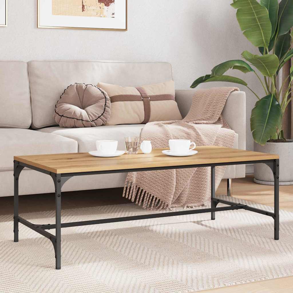 Couchtisch Artisan-Eiche 100 x 50 x 35 cm Holzwerkstoff