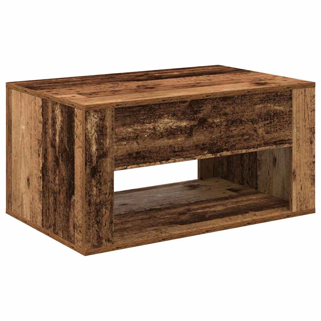 Couchtisch Altholz 80 x 50 x 40 cm Holzwerkstoff
