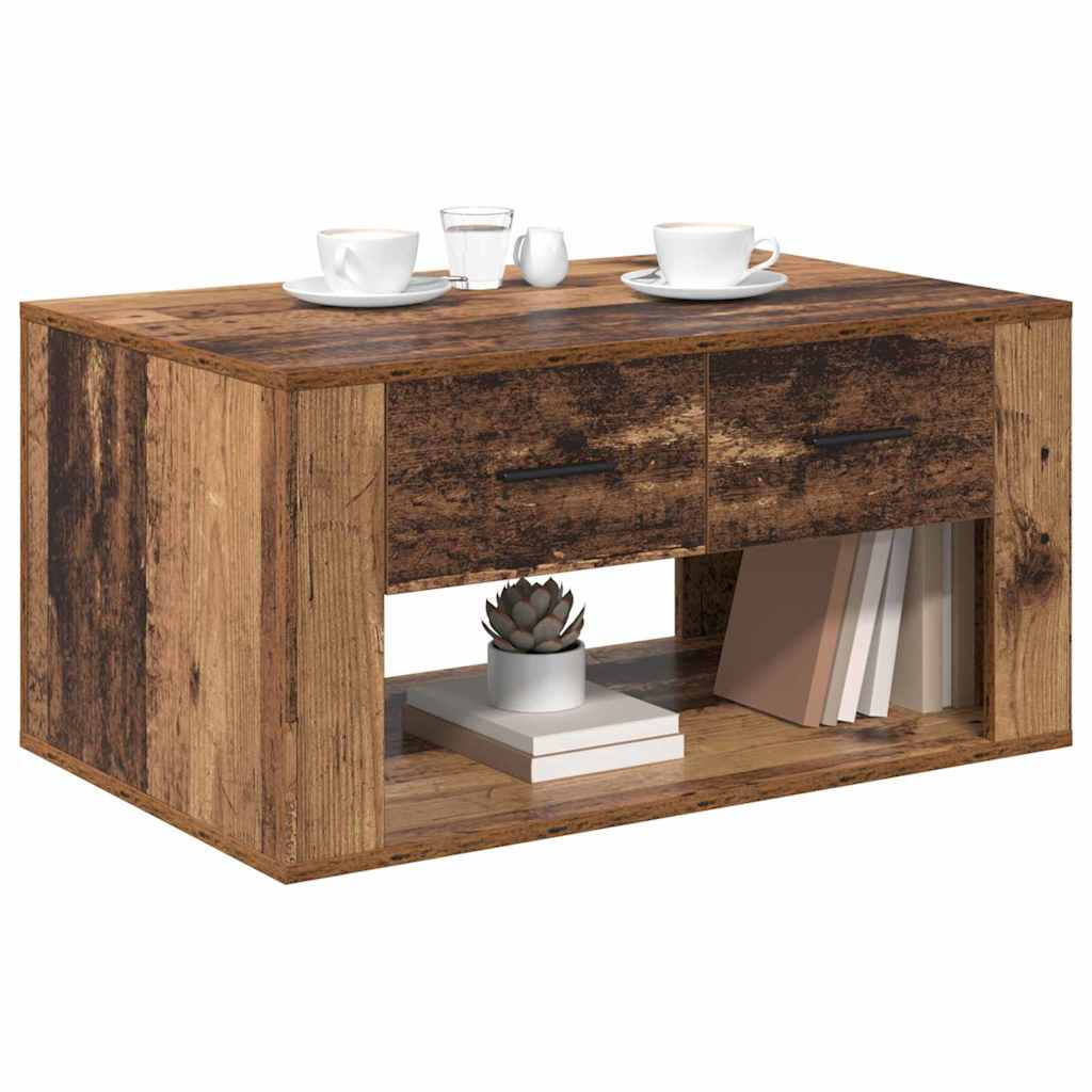 Couchtisch Altholz 80 x 50 x 40 cm Holzwerkstoff