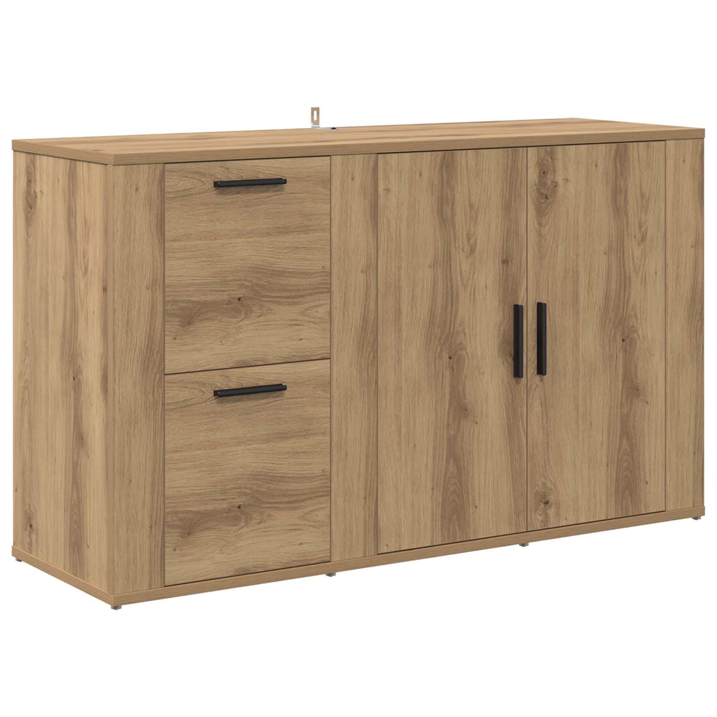 Sideboard Artisan-Eiche 100 x 33 x 59.5 cm Holzwerkstoff