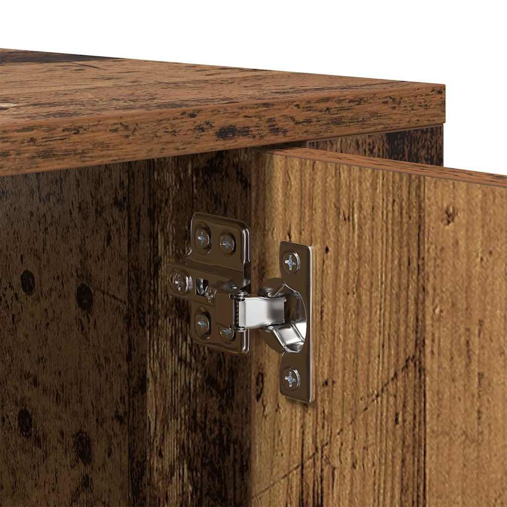 80 x 34,5 x 40 cm Altholz Holzwerkstoff