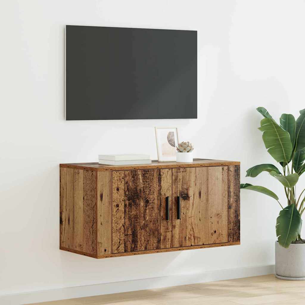 80 x 34,5 x 40 cm Altholz Holzwerkstoff