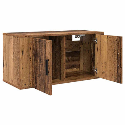 80 x 34,5 x 40 cm Altholz Holzwerkstoff