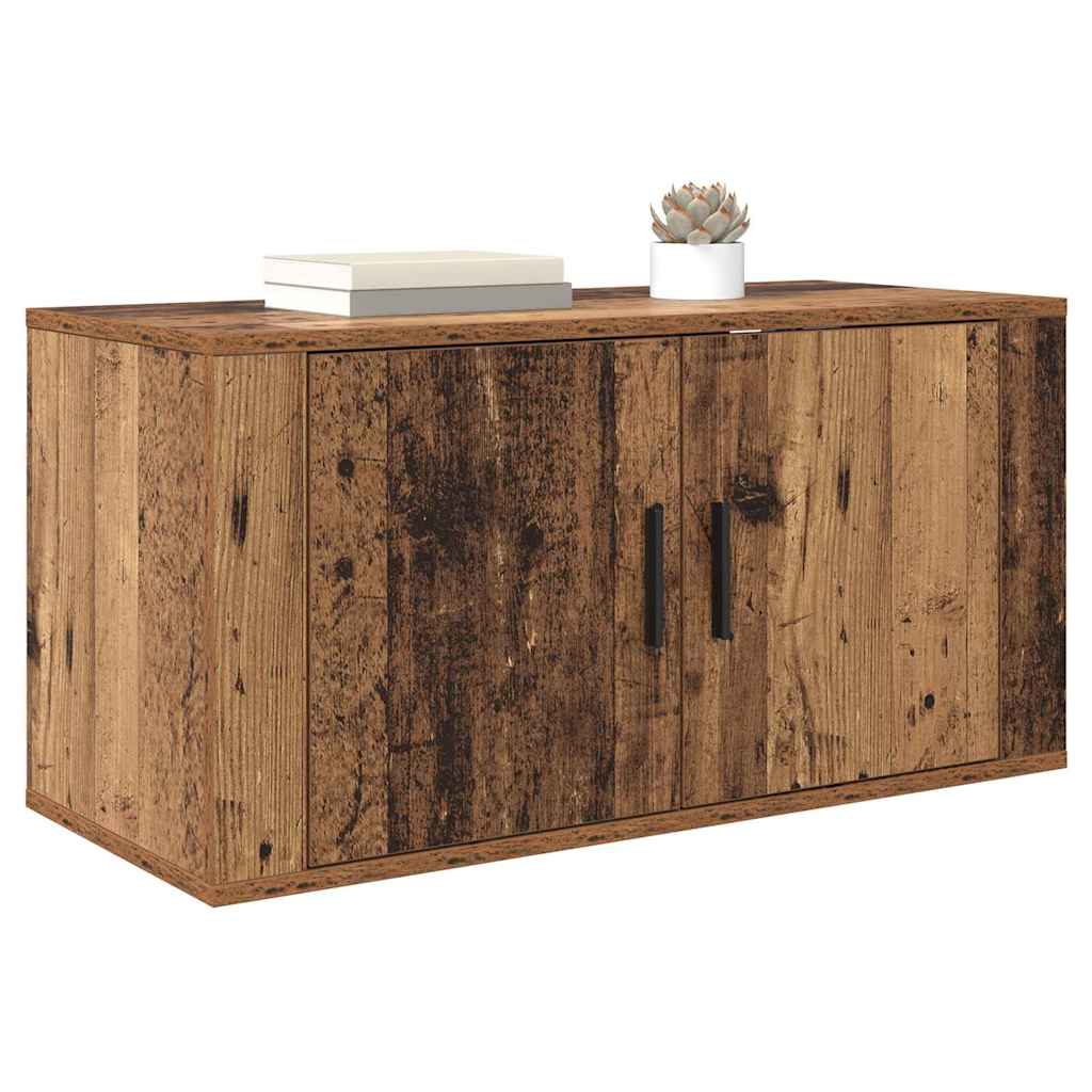 80 x 34,5 x 40 cm Altholz Holzwerkstoff
