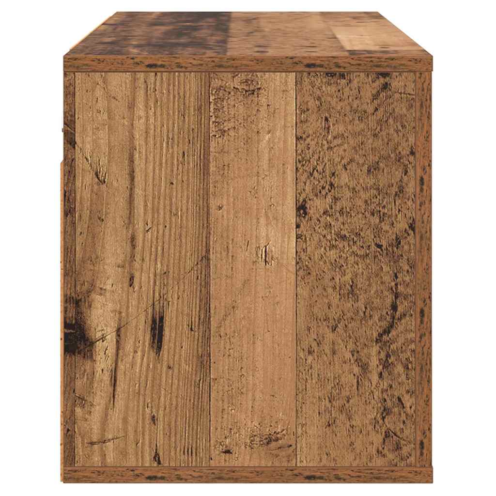 80 x 34,5 x 40 cm Altholz Holzwerkstoff