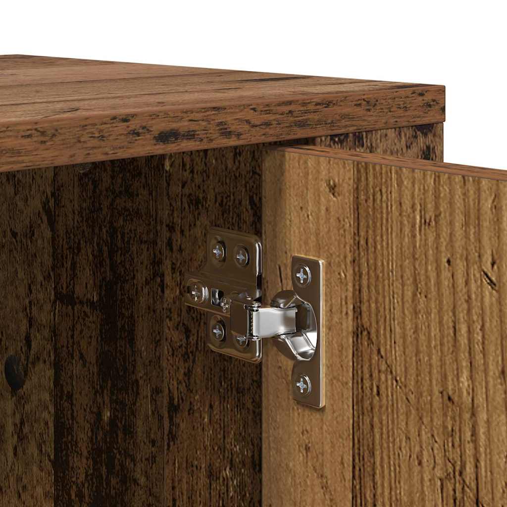 TV-Schränk 100 x 31,5 x 35 cm Altholz Holzwerkstoff