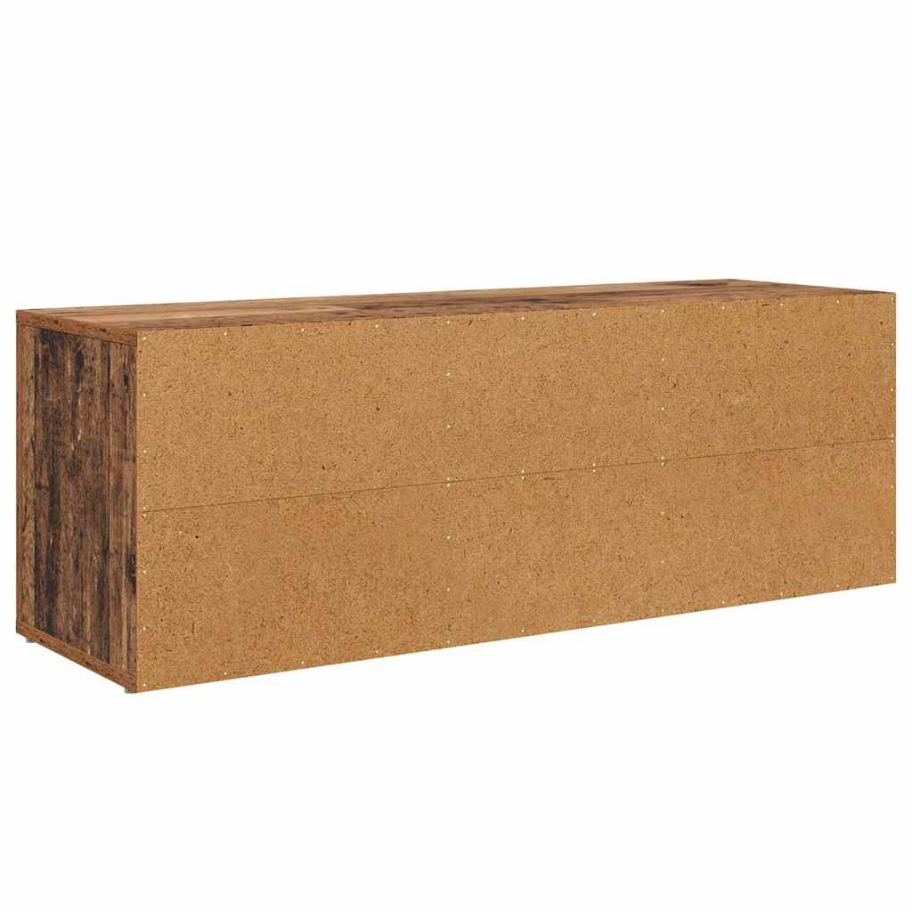 TV-Schränk 100 x 31,5 x 35 cm Altholz Holzwerkstoff