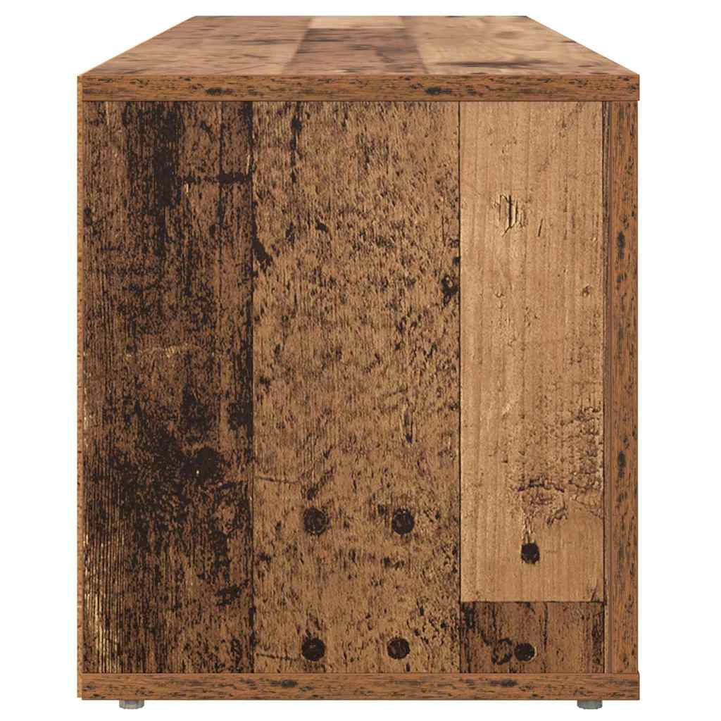 TV-Schränk 100 x 31,5 x 35 cm Altholz Holzwerkstoff
