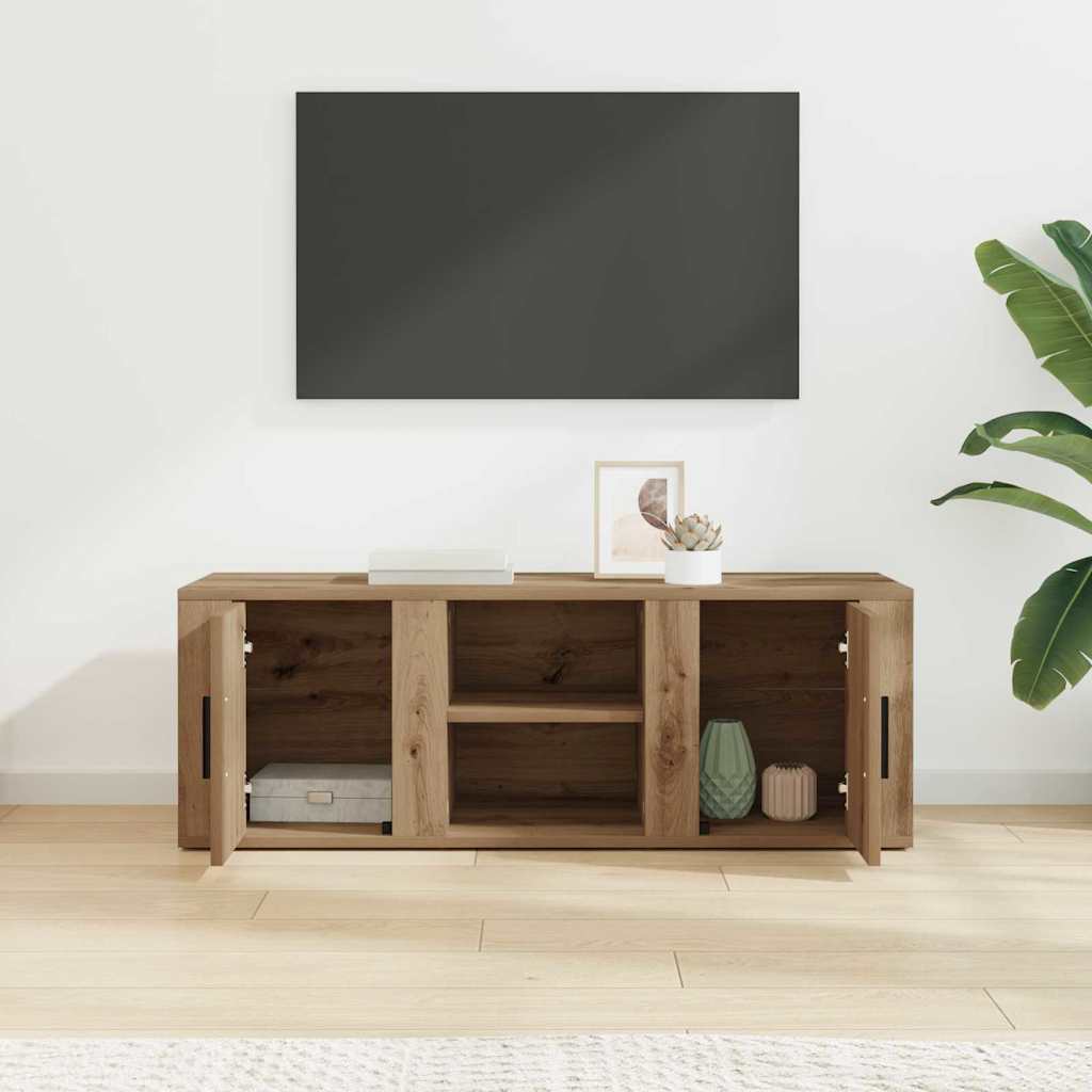 TV-Schränk 100 x 31,5 x 35 cm Artisan-Eiche Holzwerkstoff