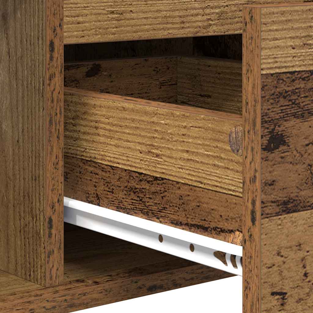 Couchtisch Altholz 90 x 50 x 26,5 cm Holzwerkstoff