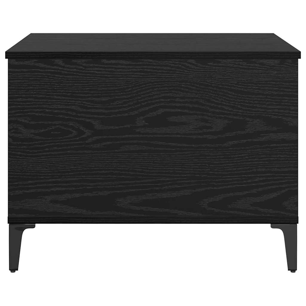 Couchtisch Schwarz Eichen-Optik 60 x 44,5 x 45 cm Holzwerkstoff