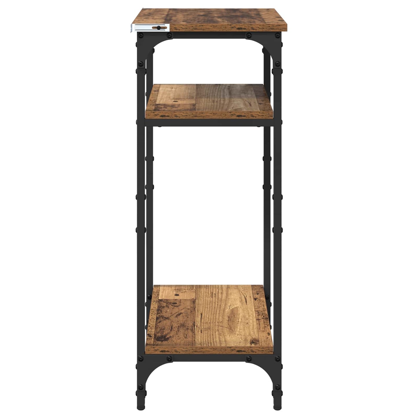 Beistelltisch Altholz 40 x 30 x 75 cm Holzwerkstoff