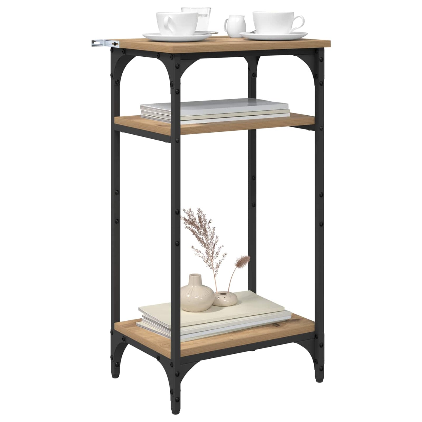 Beistelltisch Artisan-Eiche 40 x 30 x 75 cm Holzwerkstoff