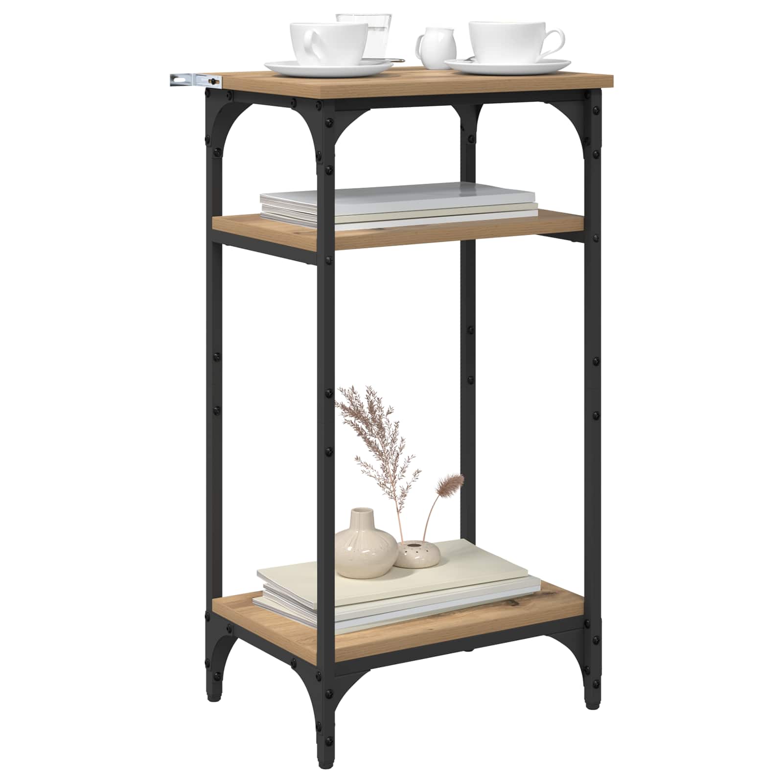 Beistelltisch Artisan-Eiche 40 x 30 x 75 cm Holzwerkstoff