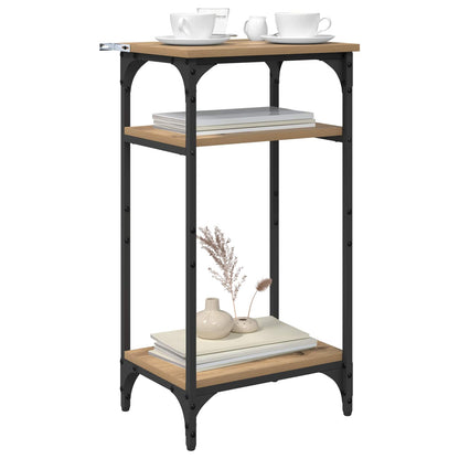 Beistelltisch Artisan-Eiche 40 x 30 x 75 cm Holzwerkstoff